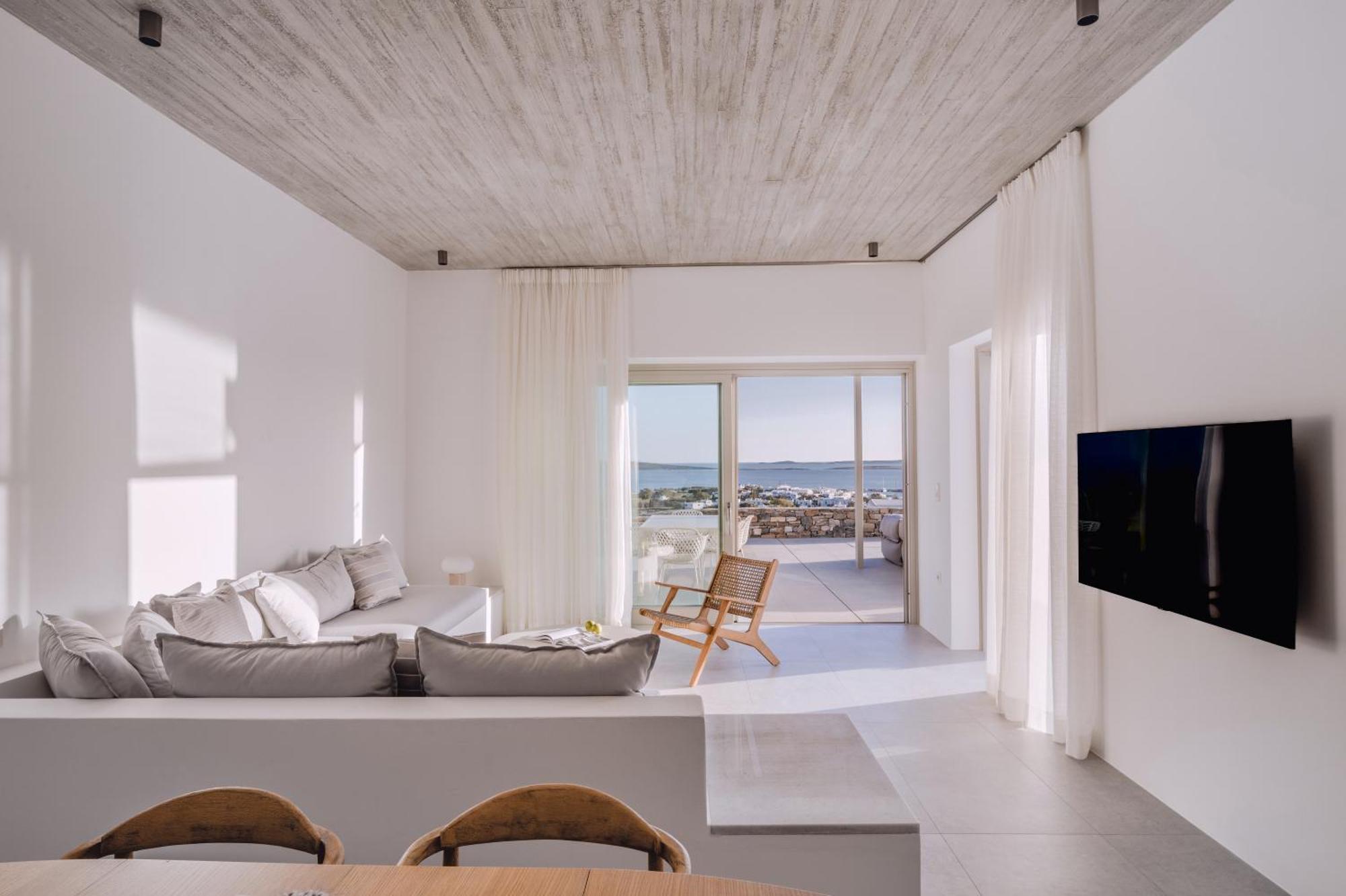 Melora Villas Paros Angeriá Szoba fotó